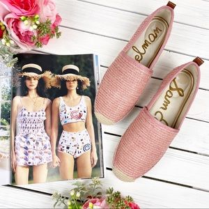 NEW Sam Edelman Khloe Rafia Espadrille Flats